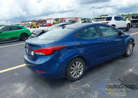 2015 Hyundai Elantra Se из США, поврежденный, VIN KMHDH4AE0FU249049
